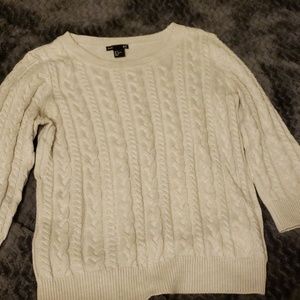 Cream Knit Sweater